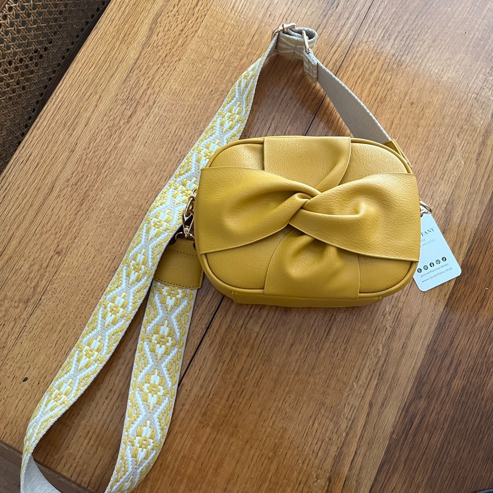 Yellow purse
